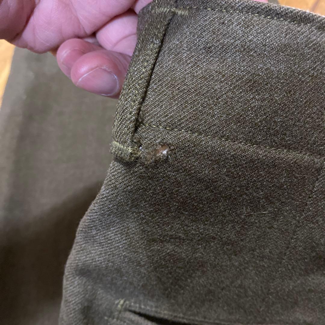 e*n様 40sM-44wooltrousersウールスラックス US ARMY