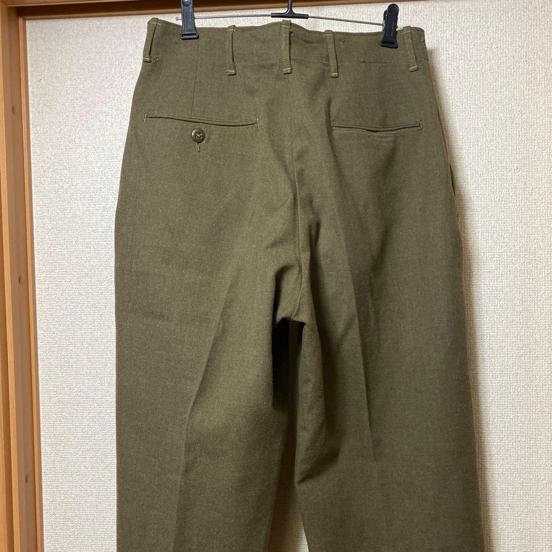 e*n様 40sM-44wooltrousersウールスラックス US ARMY