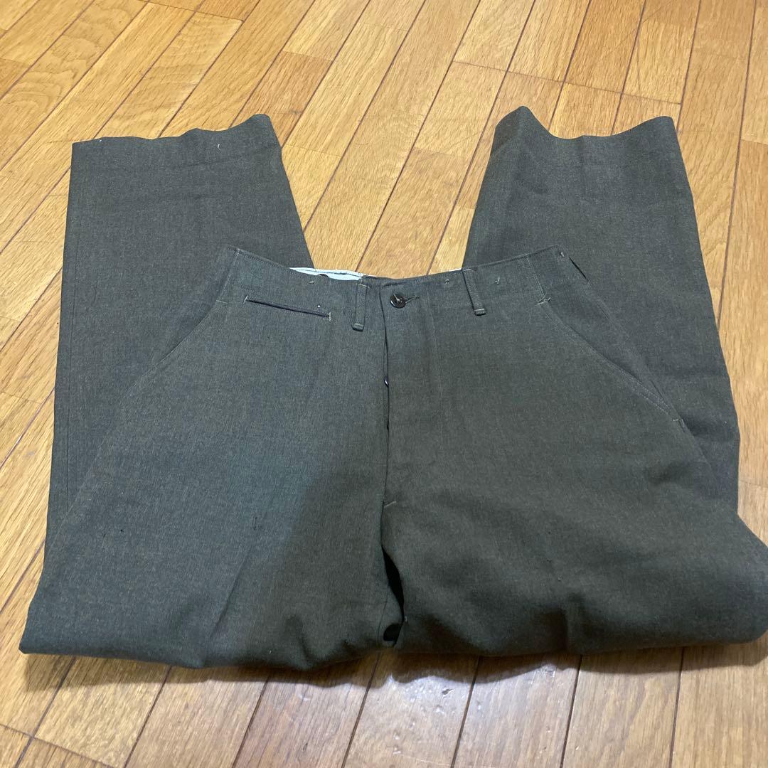 e*n様 40sM-44wooltrousersウールスラックス US ARMY
