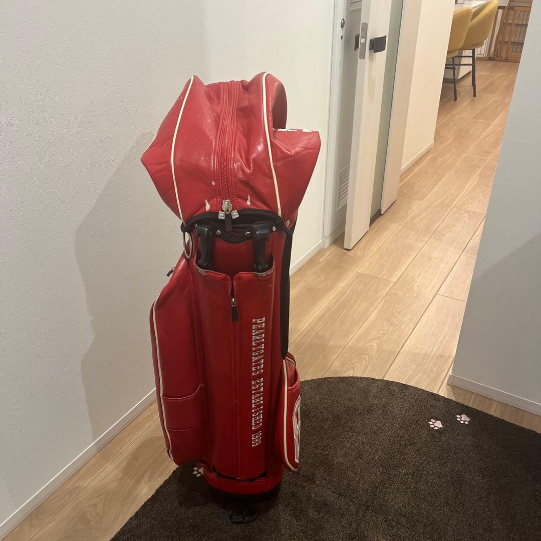 PEARLY GATES キャディバッグ 89 レッド