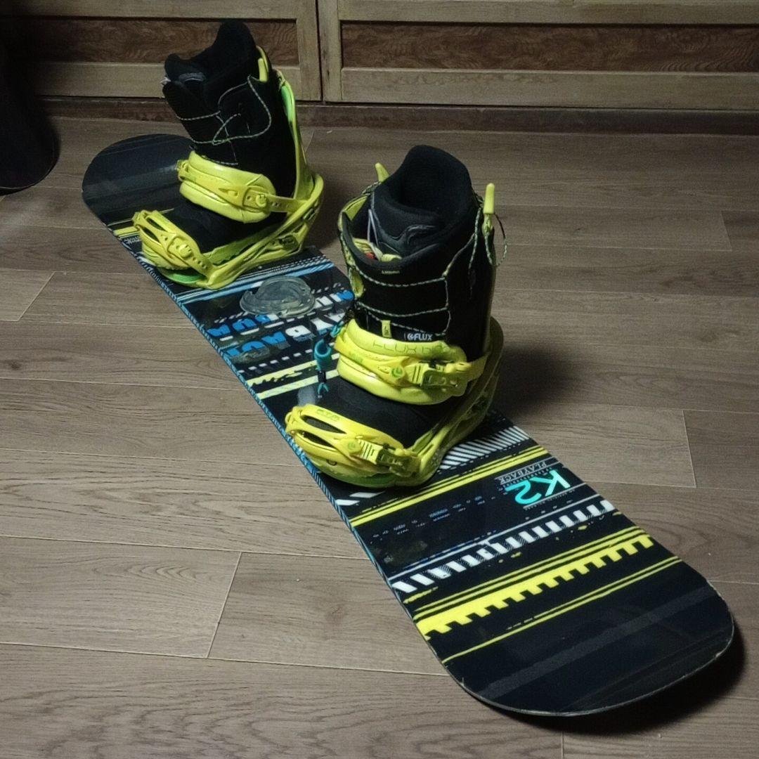K2　FLUX　BURTON　スノーボード3点セット　152cm