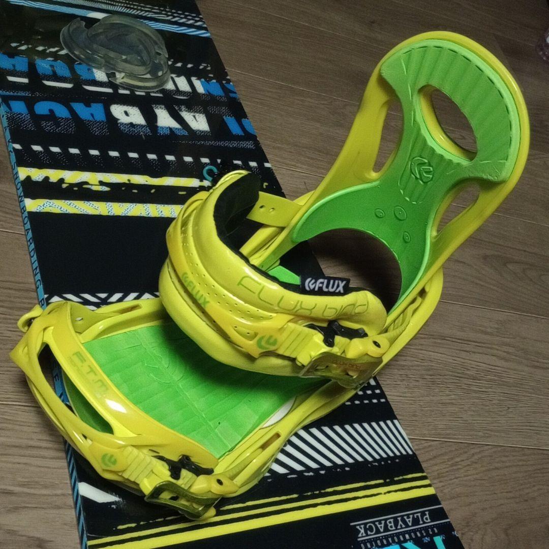 K2　FLUX　BURTON　スノーボード3点セット　152cm