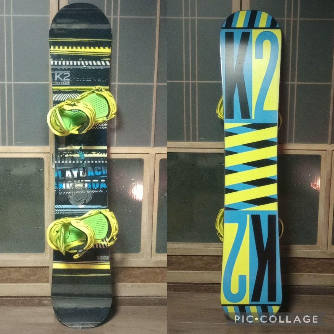 K2　FLUX　BURTON　スノーボード3点セット　152cm