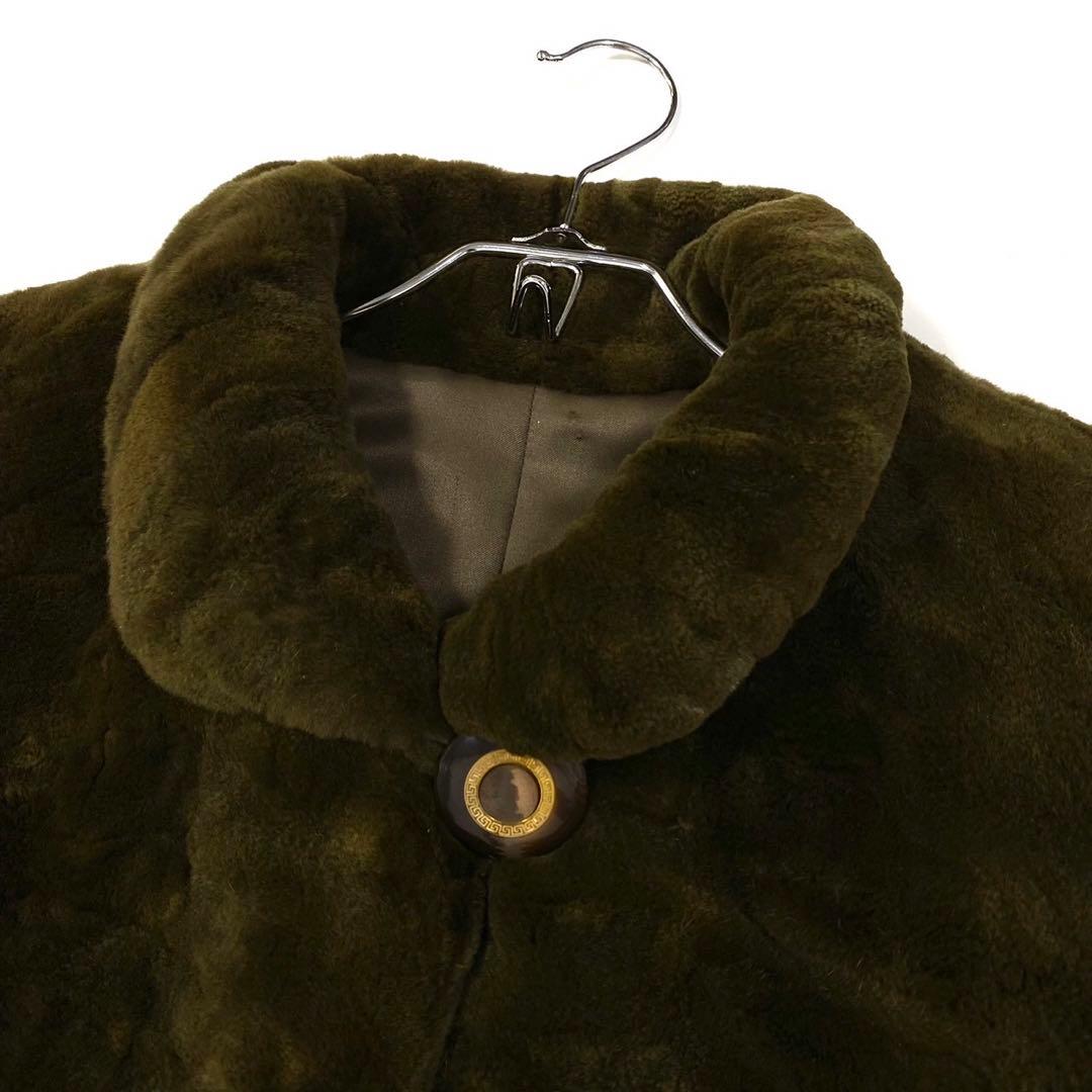 美品 SAGA MINK シェアードミンクミンクファーコート サイズ13号