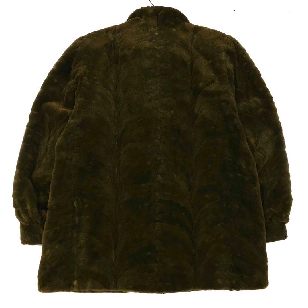 美品 SAGA MINK シェアードミンクミンクファーコート サイズ13号