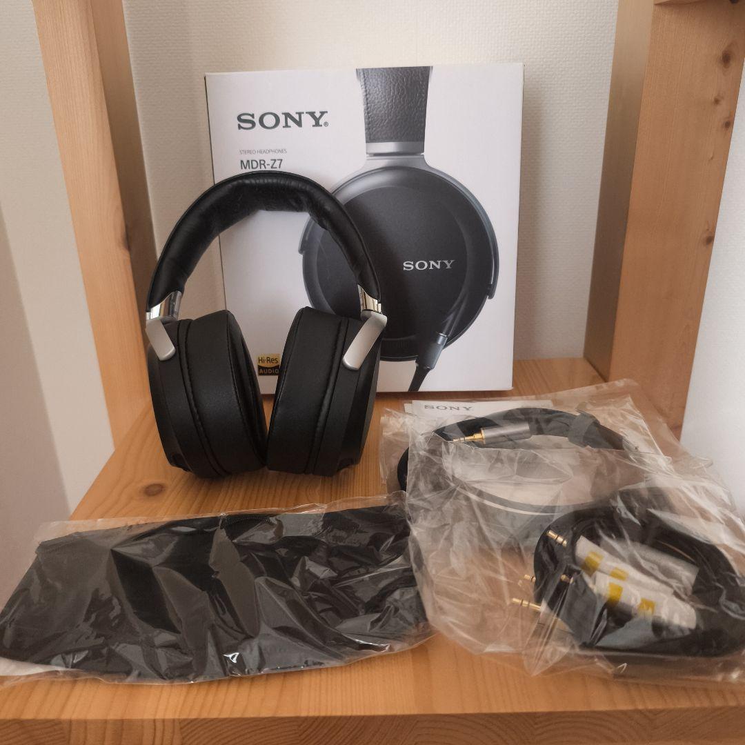 ☆週末特価SONY MDR-Z7 ヘッドホン 美品 イヤーパッド新品交換済み