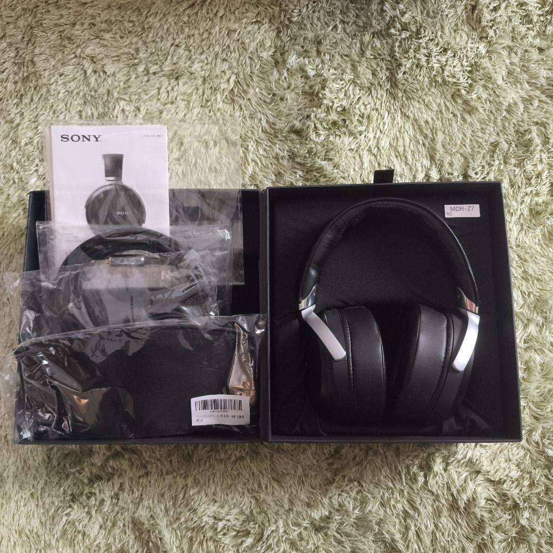 ☆週末特価SONY MDR-Z7 ヘッドホン 美品 イヤーパッド新品交換済み
