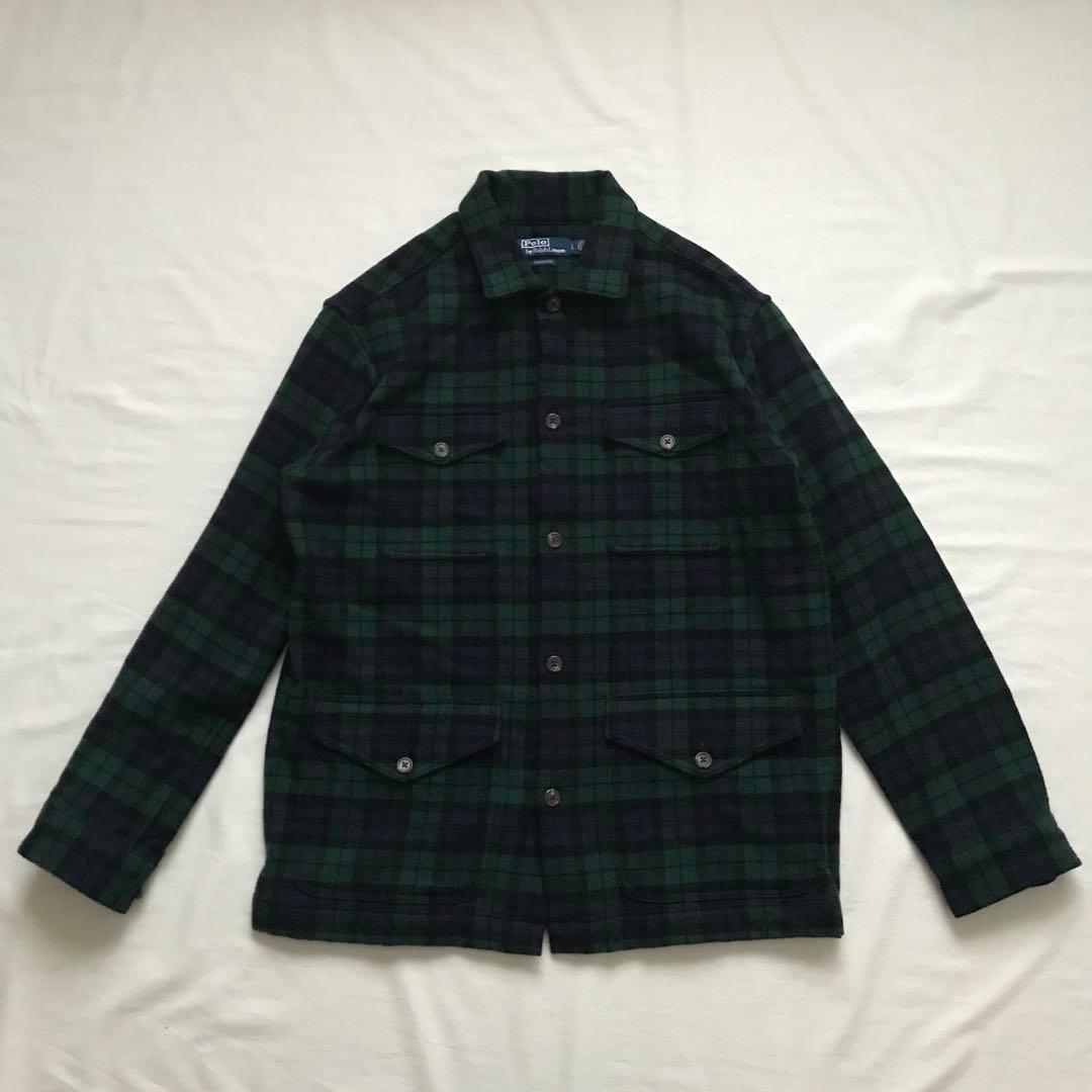 ジャケット・アウター Polo by Ralph Lauren WOOL SHIRT JACKET