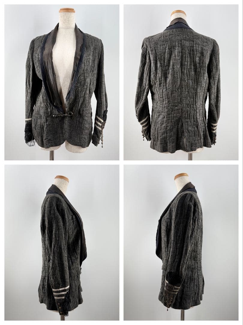 【新品未使用】シェアスピリット(Share Sprit) レザー切替ジャケット