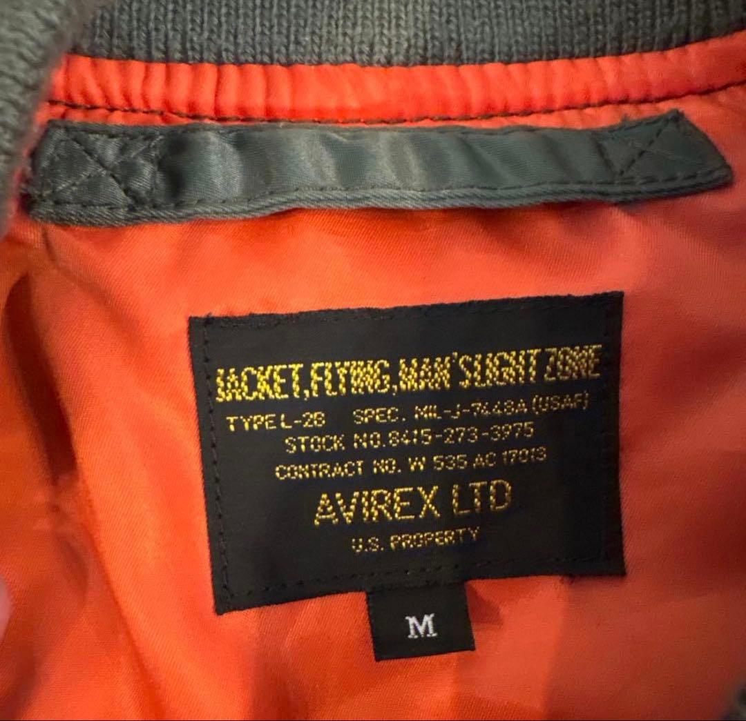 AVIREX ブルーエンジェルス MA-1 フライトジャケット
