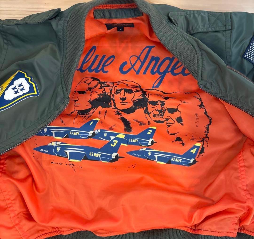 AVIREX ブルーエンジェルス MA-1 フライトジャケット