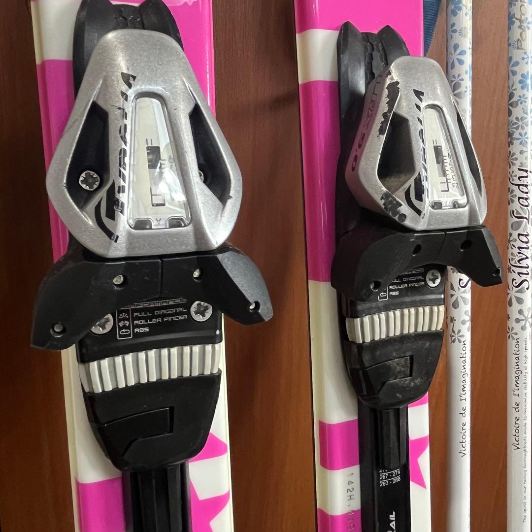 COSMIC SURF FANTAS スキー板 142cm ブーツセット