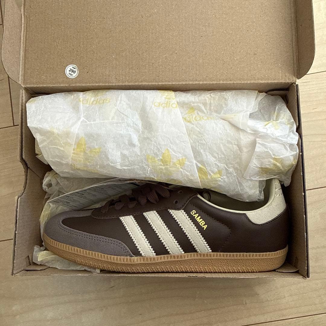 adidas Samba ブラウン/ベージュ