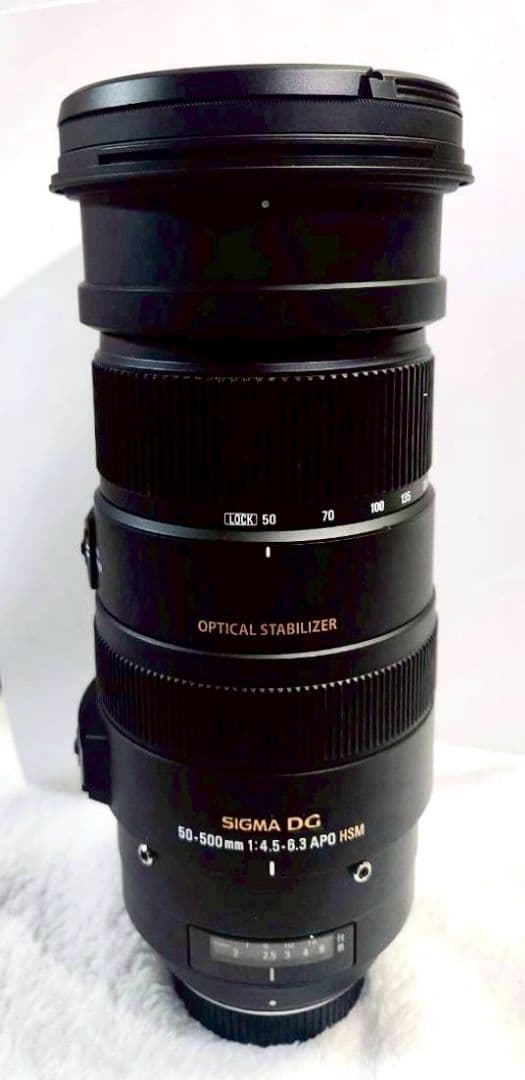 SIGMAシグマAPO50-500mmF4.5-6.3 DGOS HSMニコン用