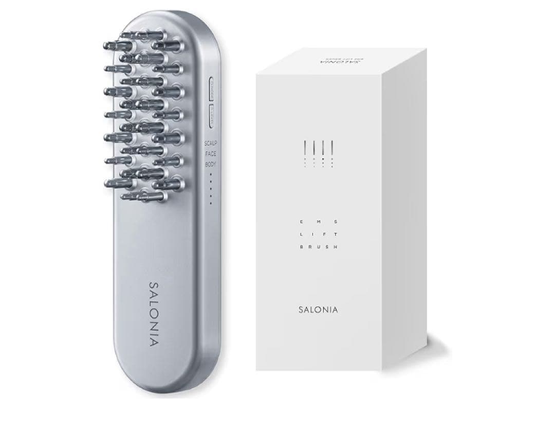 SALONIA EMS LIFT BRUSH サロニア　美顔器　電気ブラシ