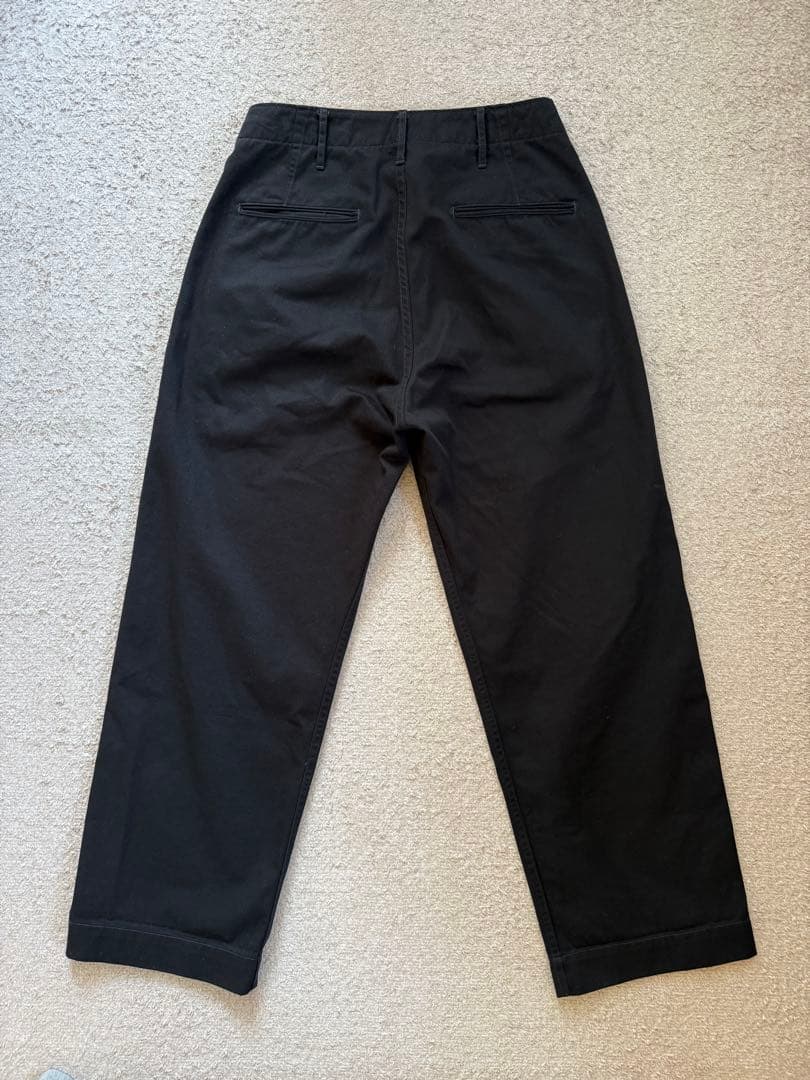 美品 フルカウント チノパン 1218 黒 W32