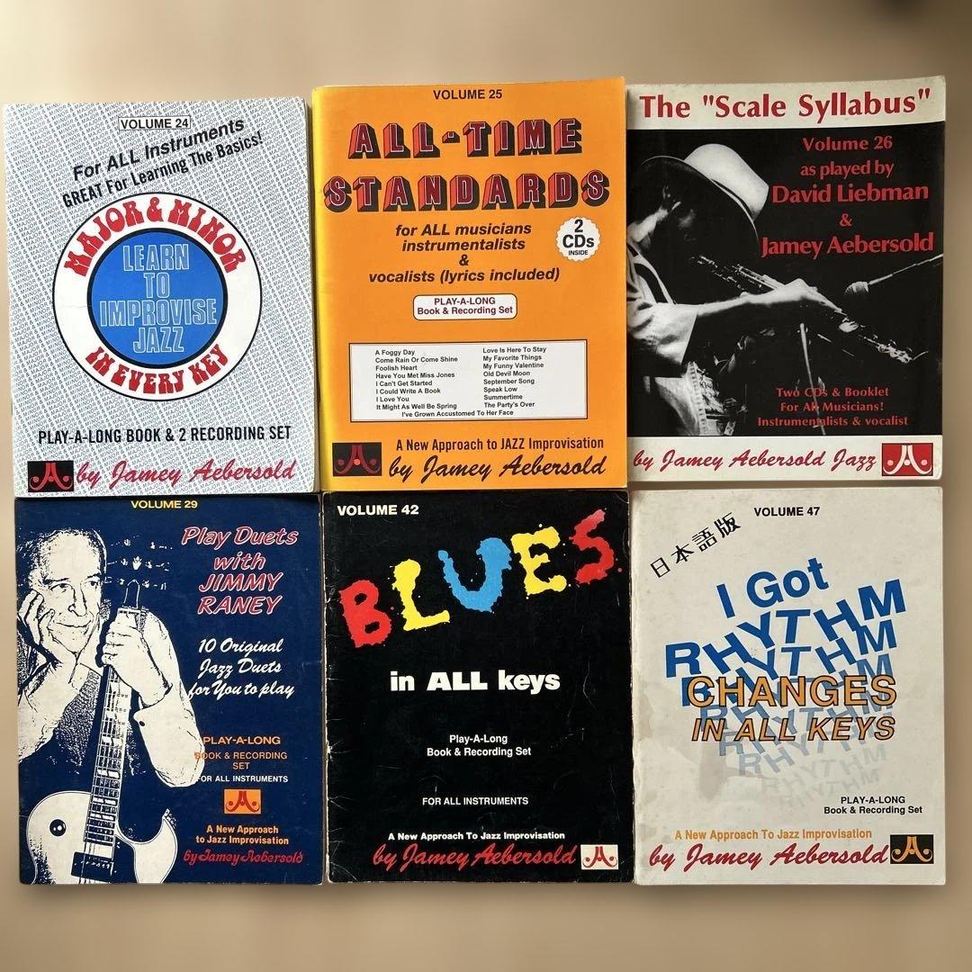 【15点セット】Jamey Aebersold マイナスワンCD 譜面付き