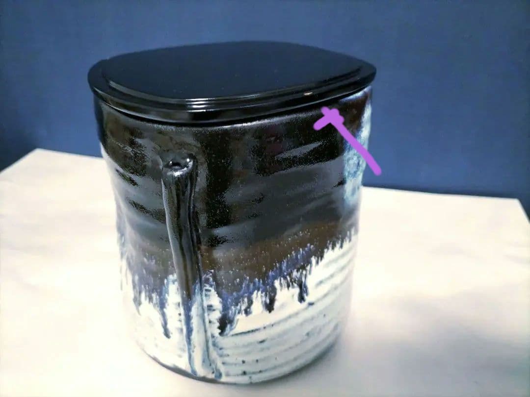 茶道具　水指　縁起良い菱形　 美品