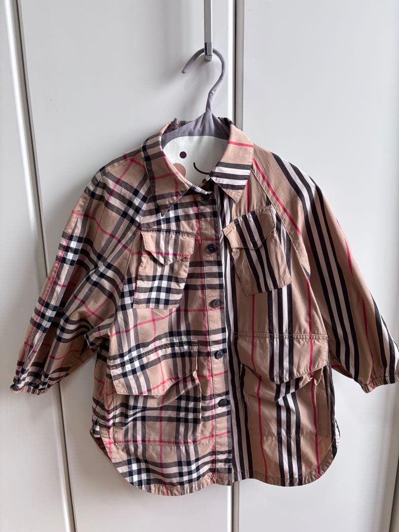 BURBERRY チェックチュニックワンピース 4歳