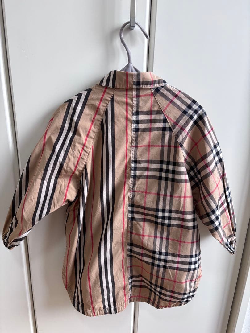 BURBERRY チェックチュニックワンピース 4歳