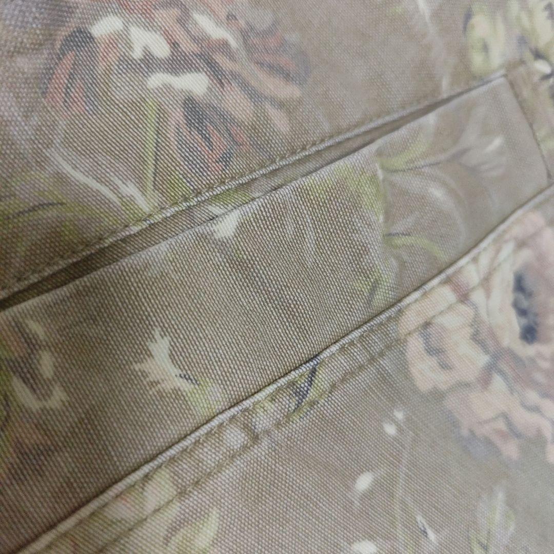 LL Bean 花柄　カバーオール バーンコート　ジャケット　レディース