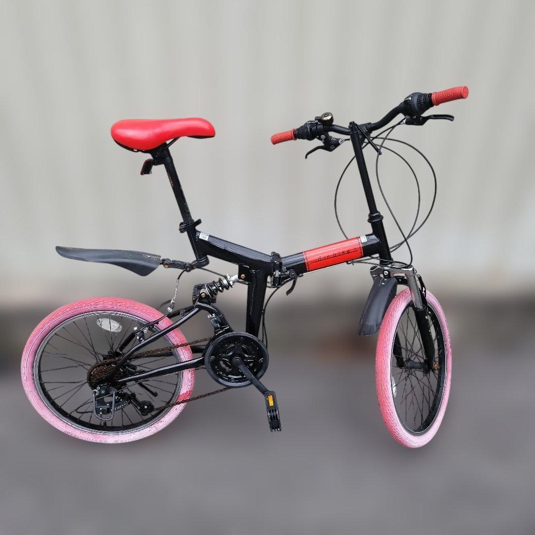 20インチ折りたたみ自転車 フルサスペンション