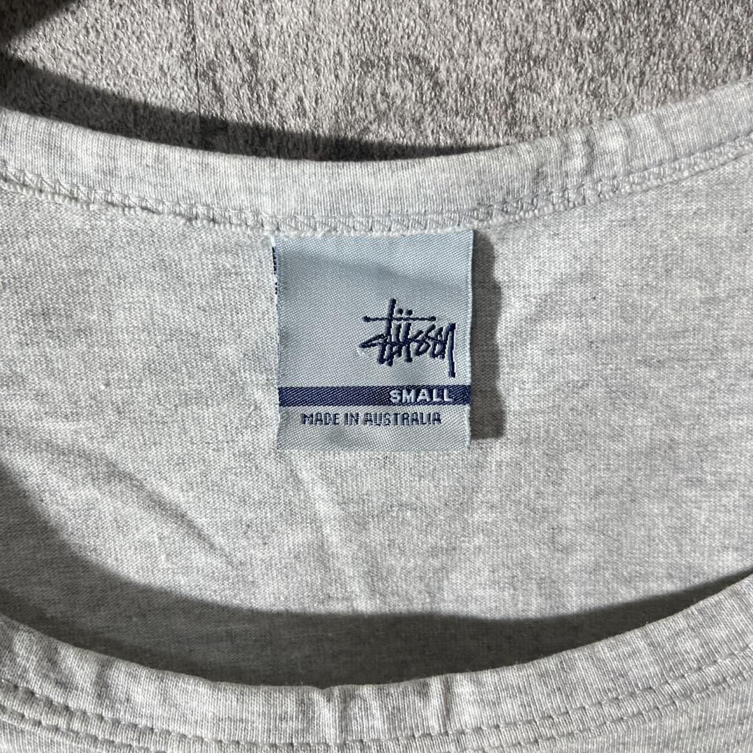 [大人気]　ステューシー　タンクトップ　90s　紺タグ　アップルサンプリング