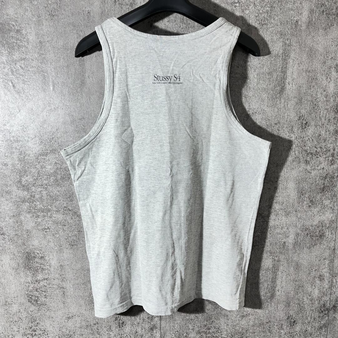 [大人気]　ステューシー　タンクトップ　90s　紺タグ　アップルサンプリング
