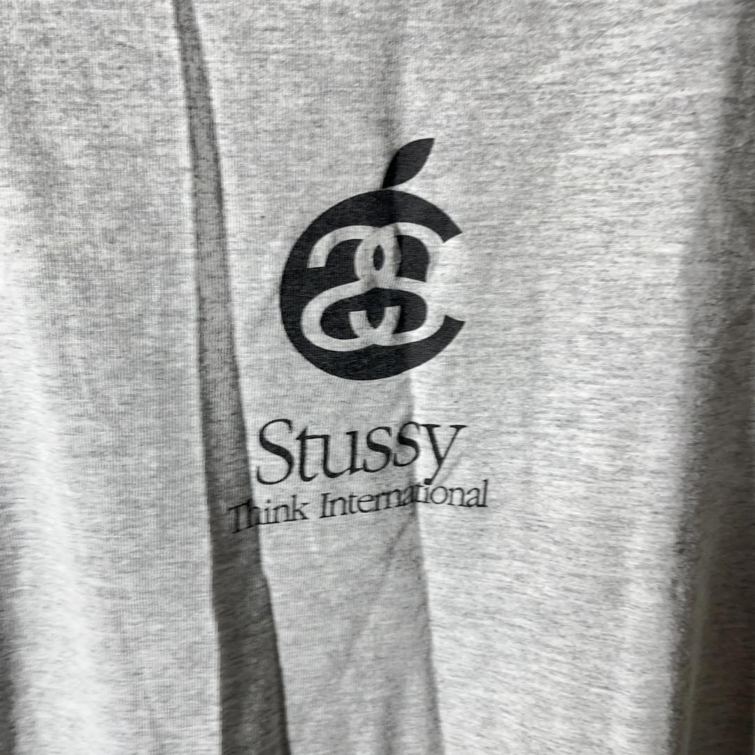 [大人気]　ステューシー　タンクトップ　90s　紺タグ　アップルサンプリング