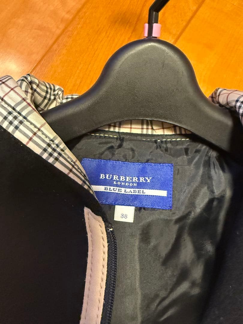 希少 激レア BURBERRY ブルーレーベル スタジャン