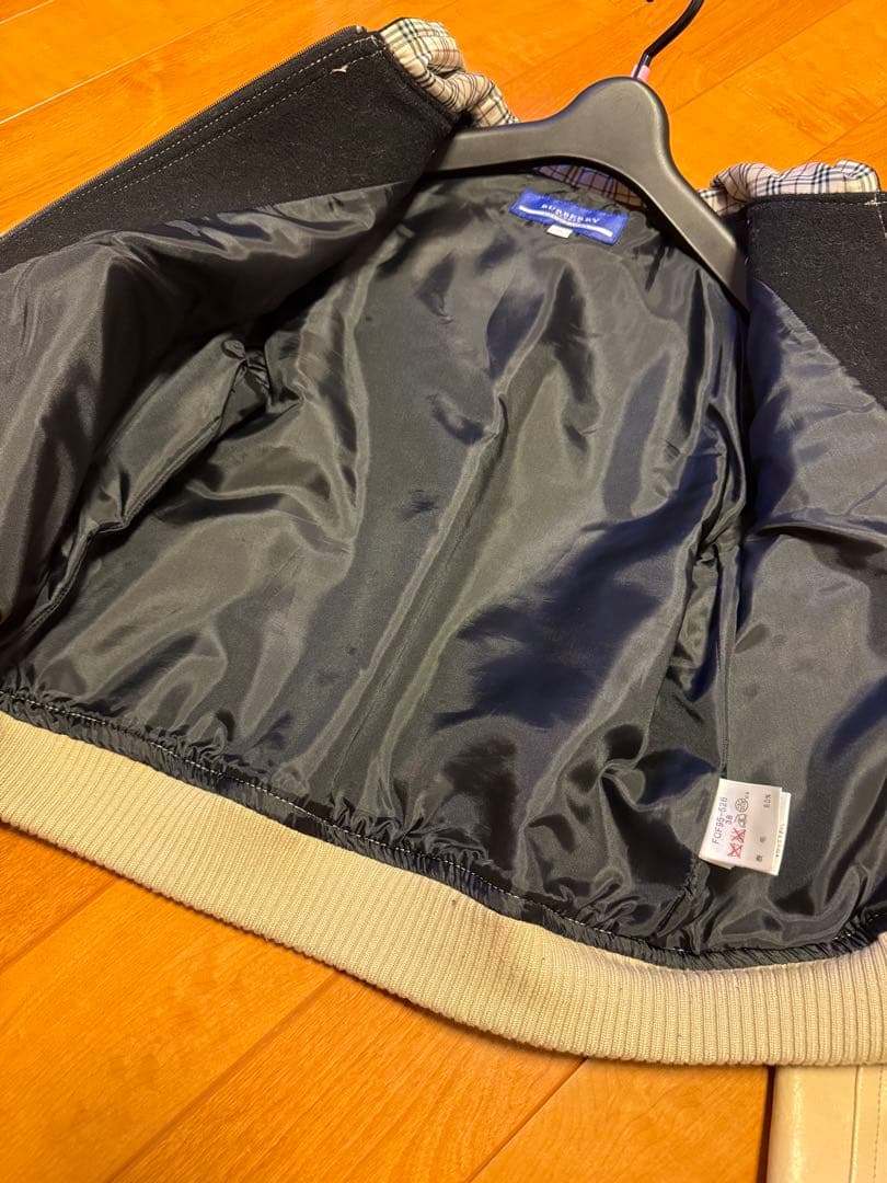 希少 激レア BURBERRY ブルーレーベル スタジャン