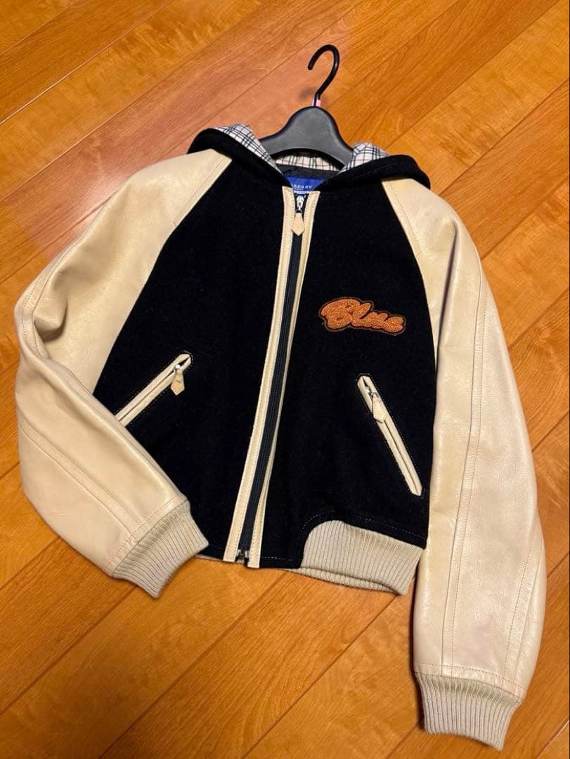 希少 激レア BURBERRY ブルーレーベル スタジャン