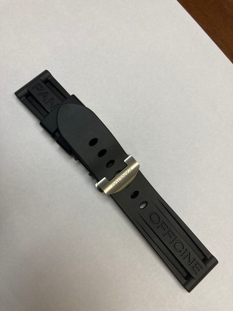 スピーク　パネライ ラバーベルト Dバックル 純正 PANERAI