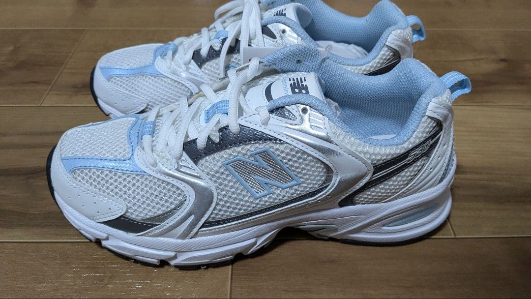 【未使用】New Balance スニーカー MR530RA ホワイト/ブルー