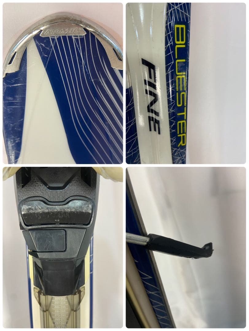 【良品】 ATOMIC BLUESTER スキー ビンディング付き 167cm
