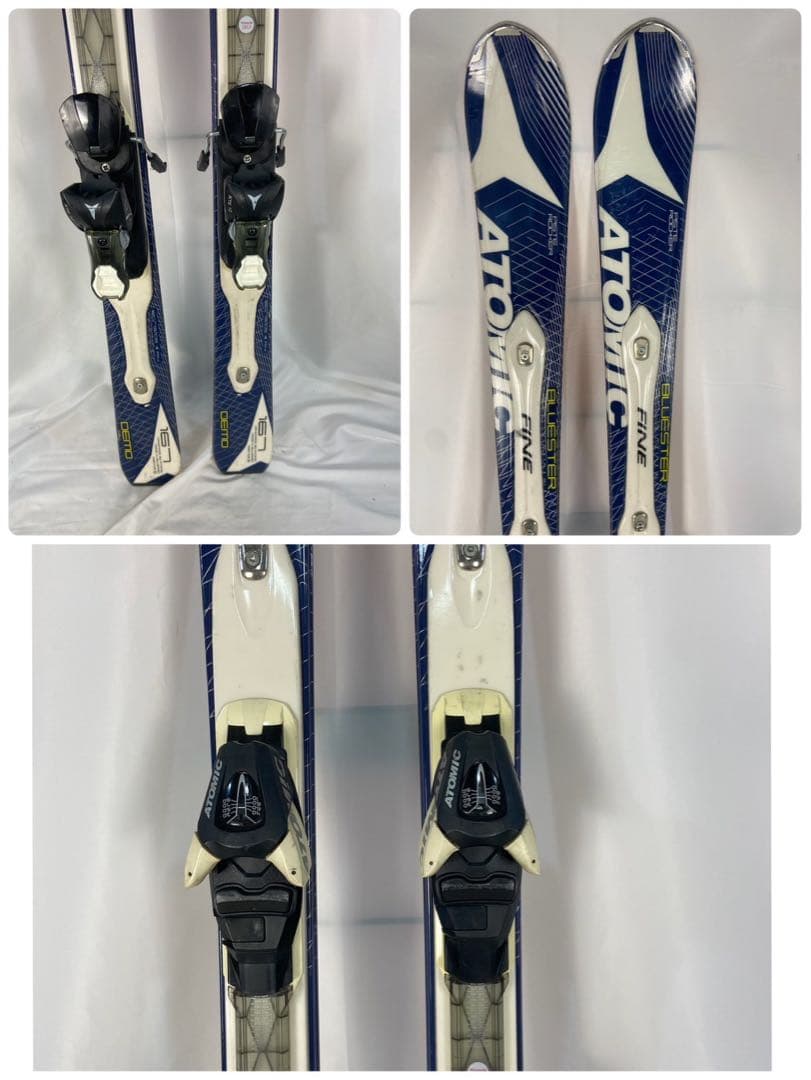 【良品】 ATOMIC BLUESTER スキー ビンディング付き 167cm