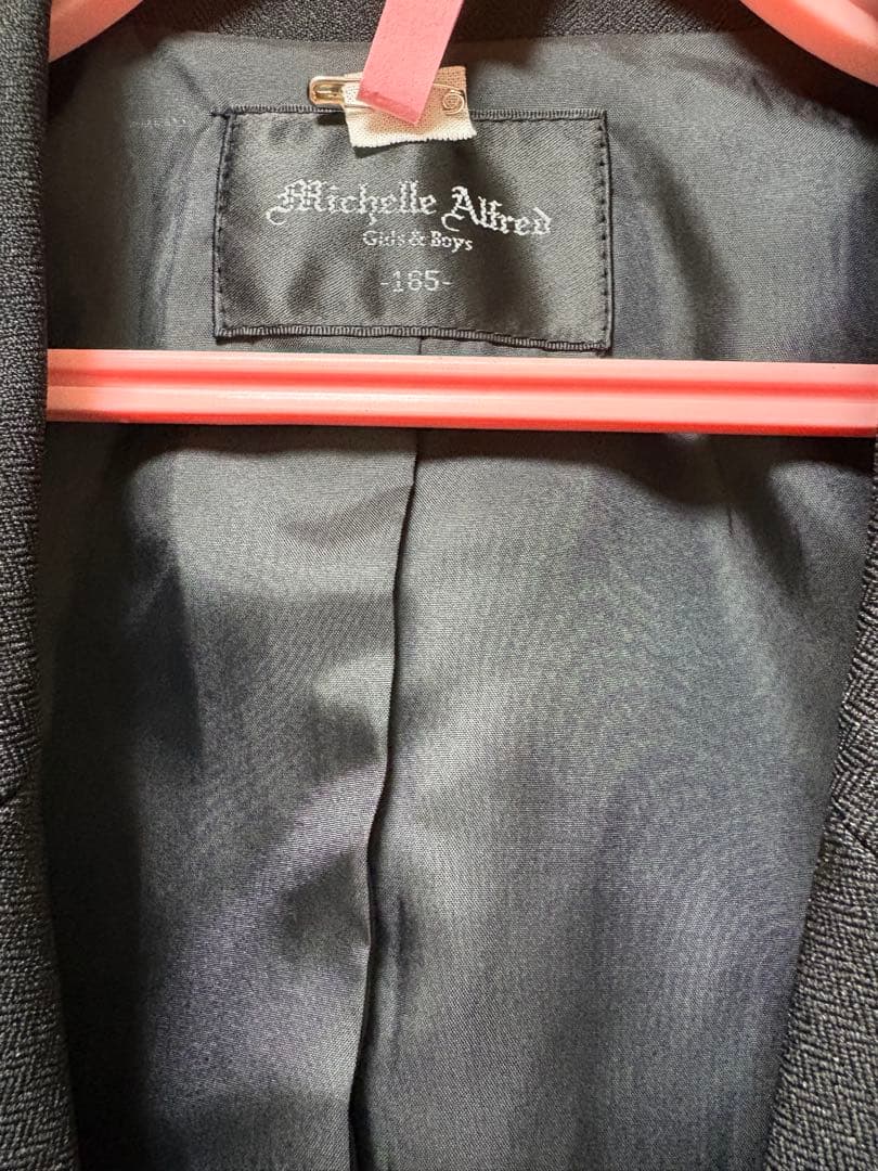 女子 ブラックパンツスーツ 165 卒業式