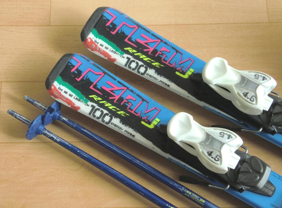 ■■11月限定■送料無料■ノルディカ■子供用スキーセット■100/20■WAX■