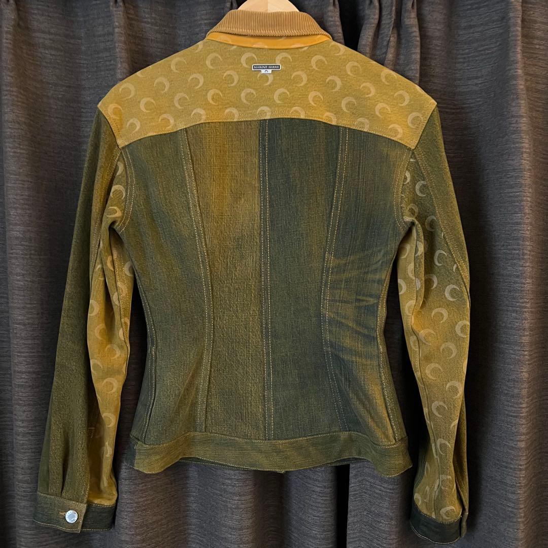 ジャケット・アウター Marine Serre 20FW moonlaser denim jacket