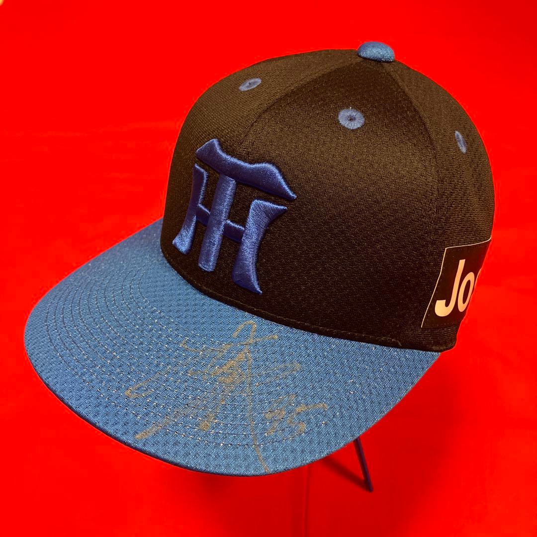 阪神タイガース プロコレキャップ 片山捕手実使用 球団支給品 サイン入り