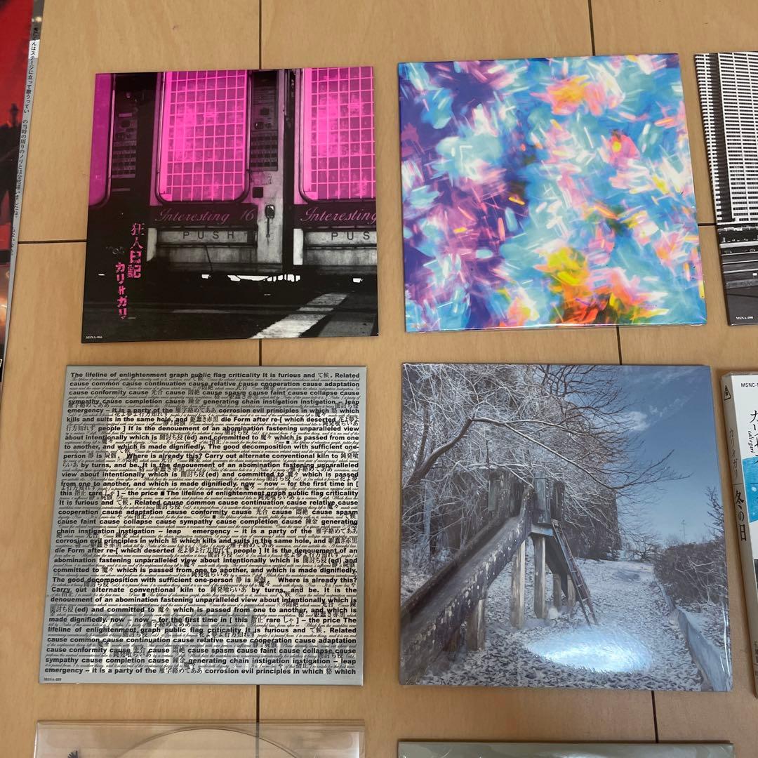 cali≠gari CD DVD 写真集　雑誌切り抜き　カリガリ