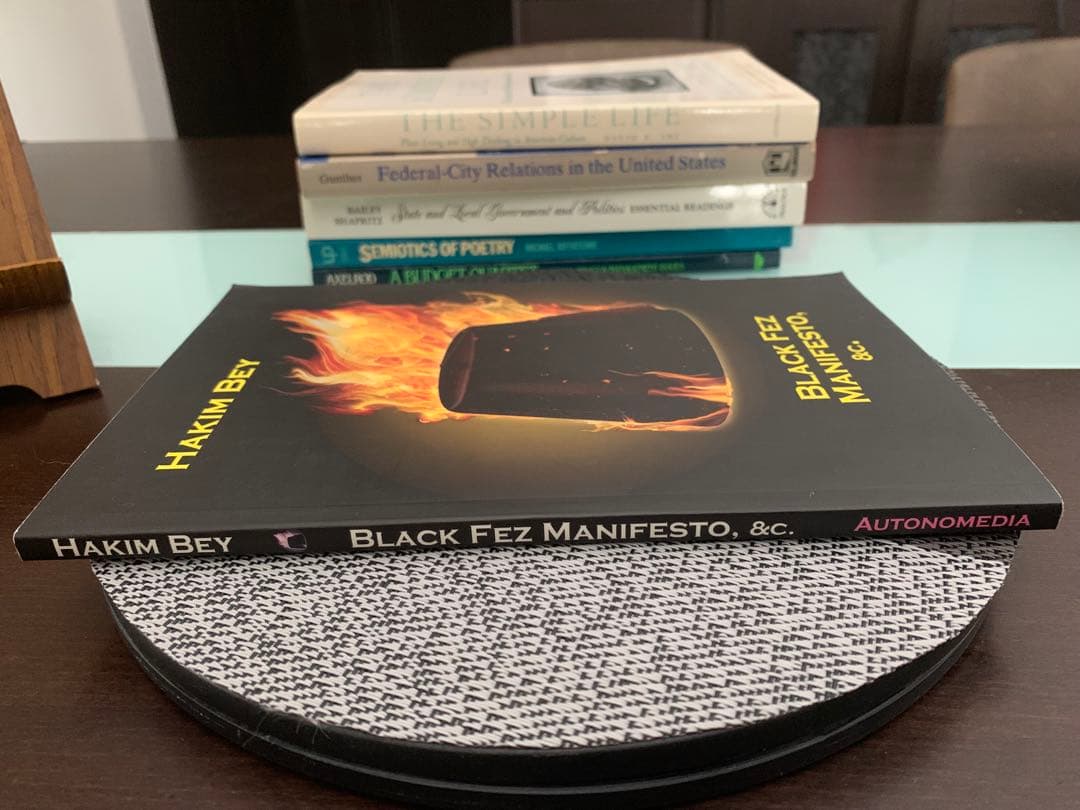 希少　Hakim Bey Black Fez Manifesto, &c.