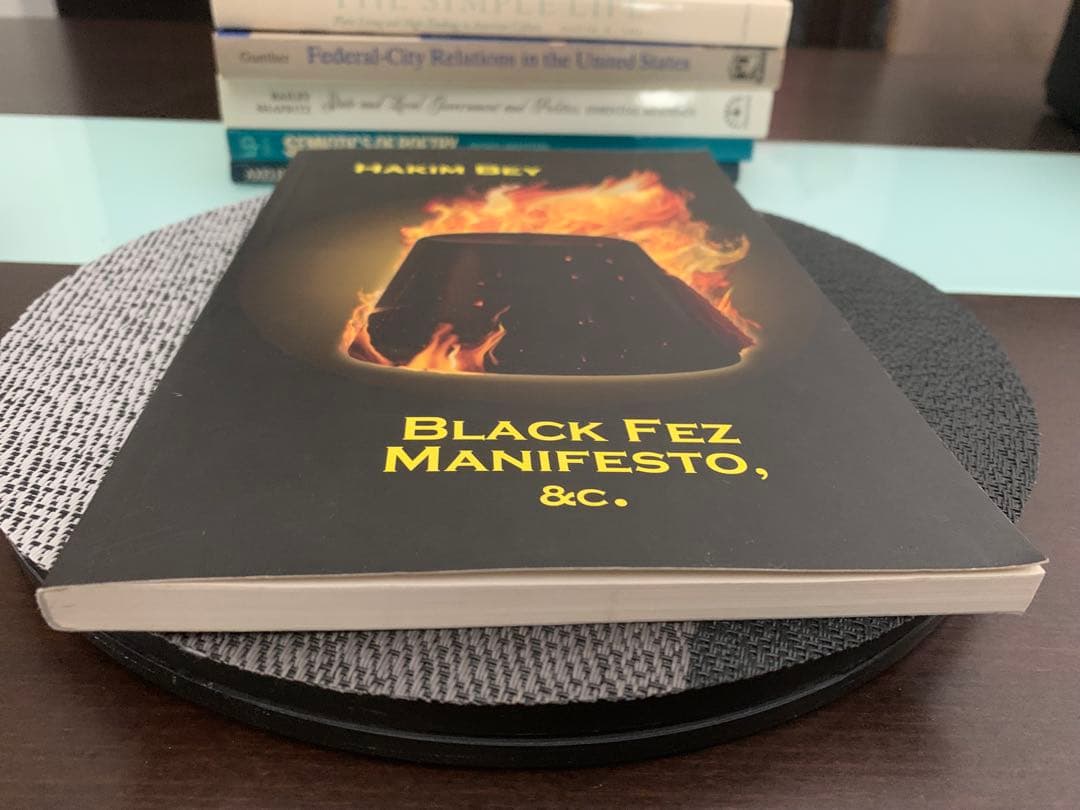 希少　Hakim Bey Black Fez Manifesto, &c.