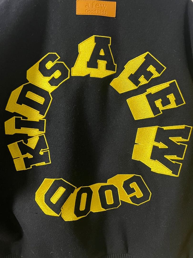 AFGK a few good kids スタジャン ジャケット 虎 黄 S