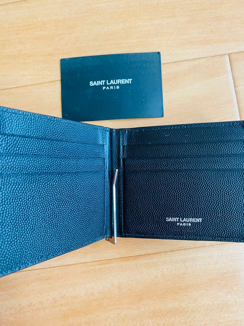 SAINT LAURENT PARIS サンローランパリ 札入れ 折財布