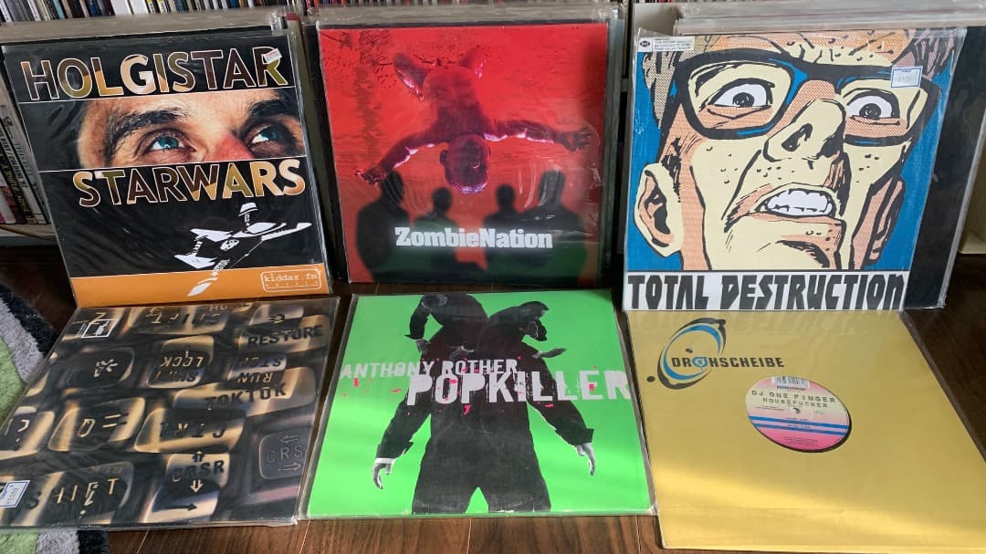 German Techno Electro Compil　レコード18点