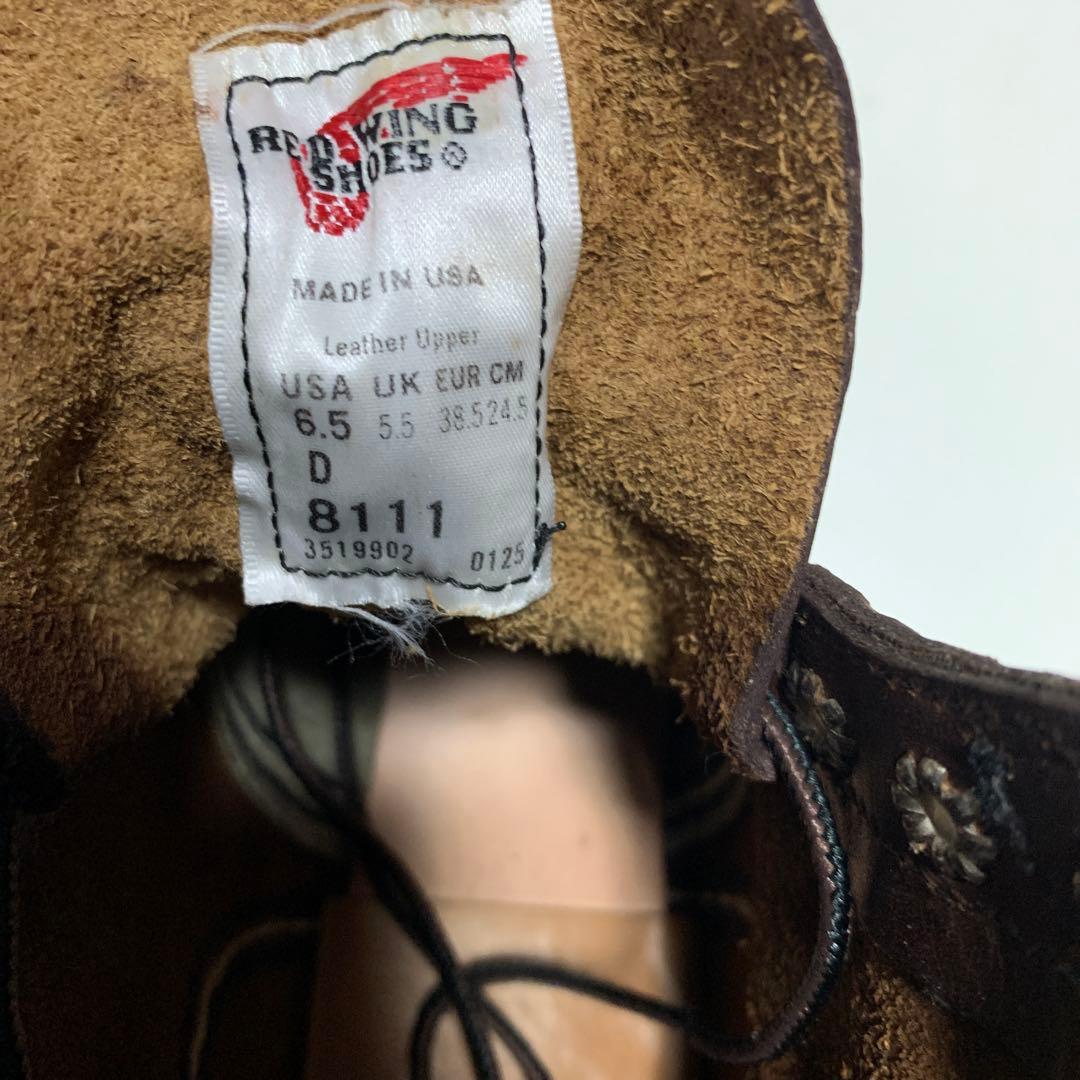 靴 RED WING 8111 IRON RANGER 6 1/2