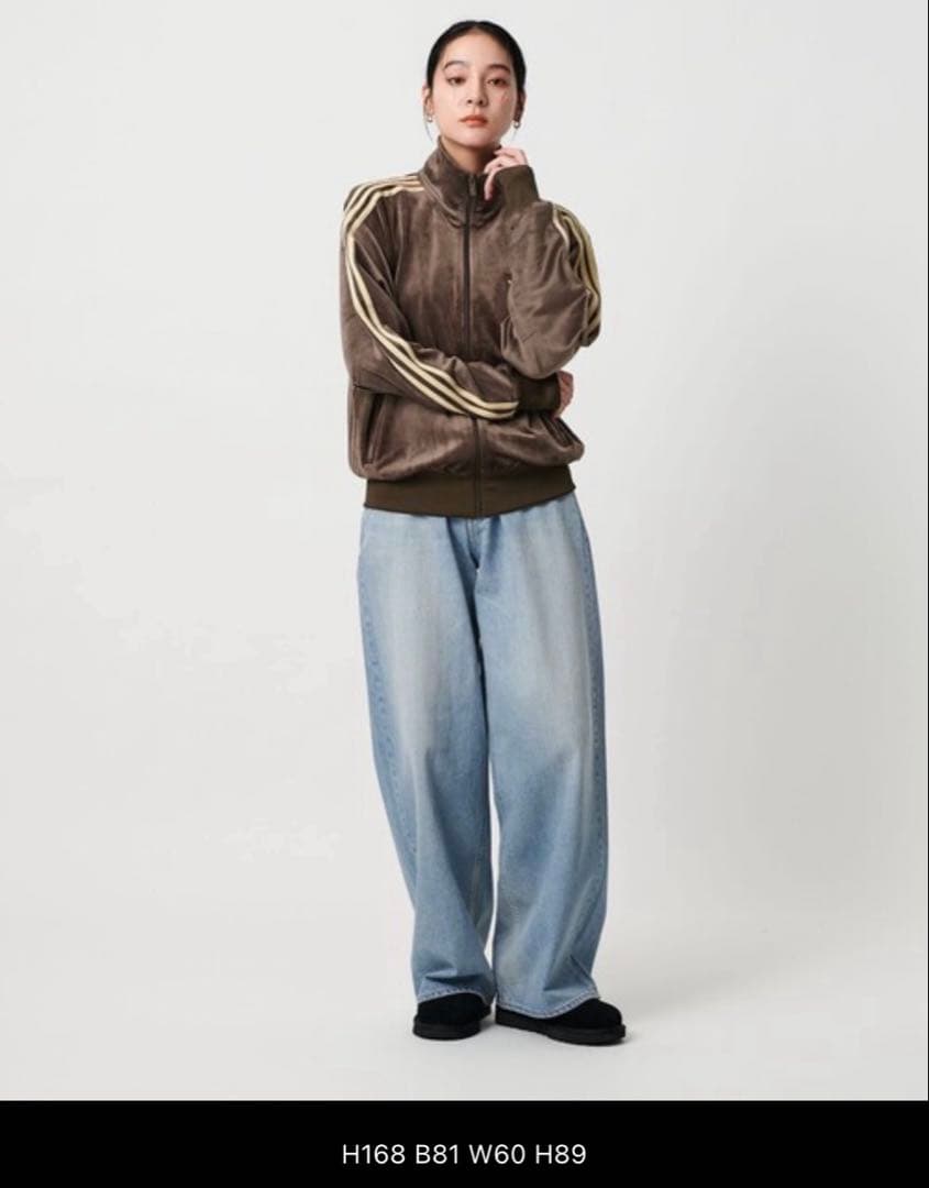 adidas Originals ファイヤーバード ベロアトラックトップ　S