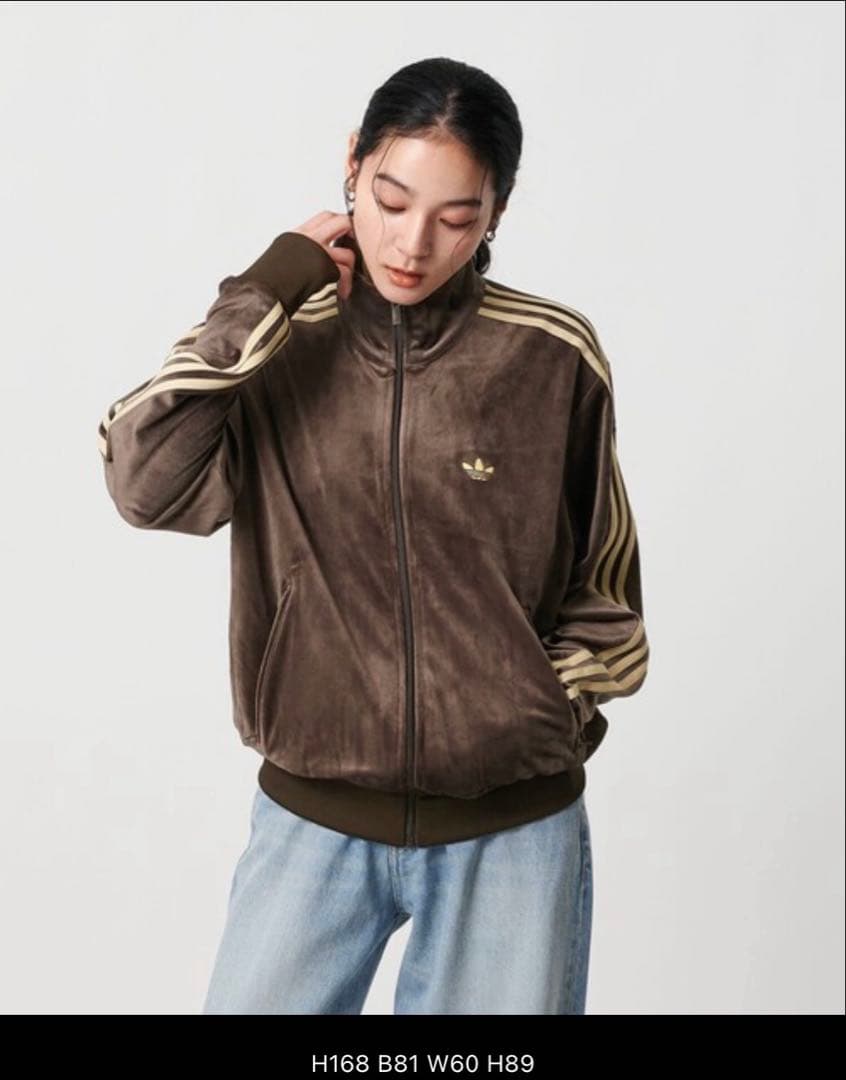 adidas Originals ファイヤーバード ベロアトラックトップ　S