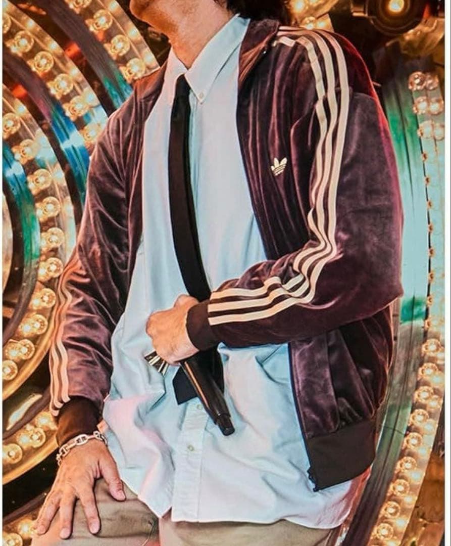 adidas Originals ファイヤーバード ベロアトラックトップ　S